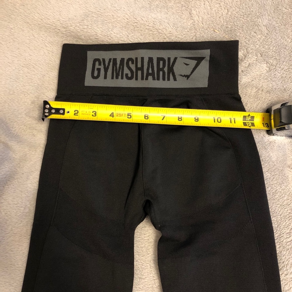 NEW! Gymshark Flex High Waisted Black/Gray Legging - Picture 4 of 6